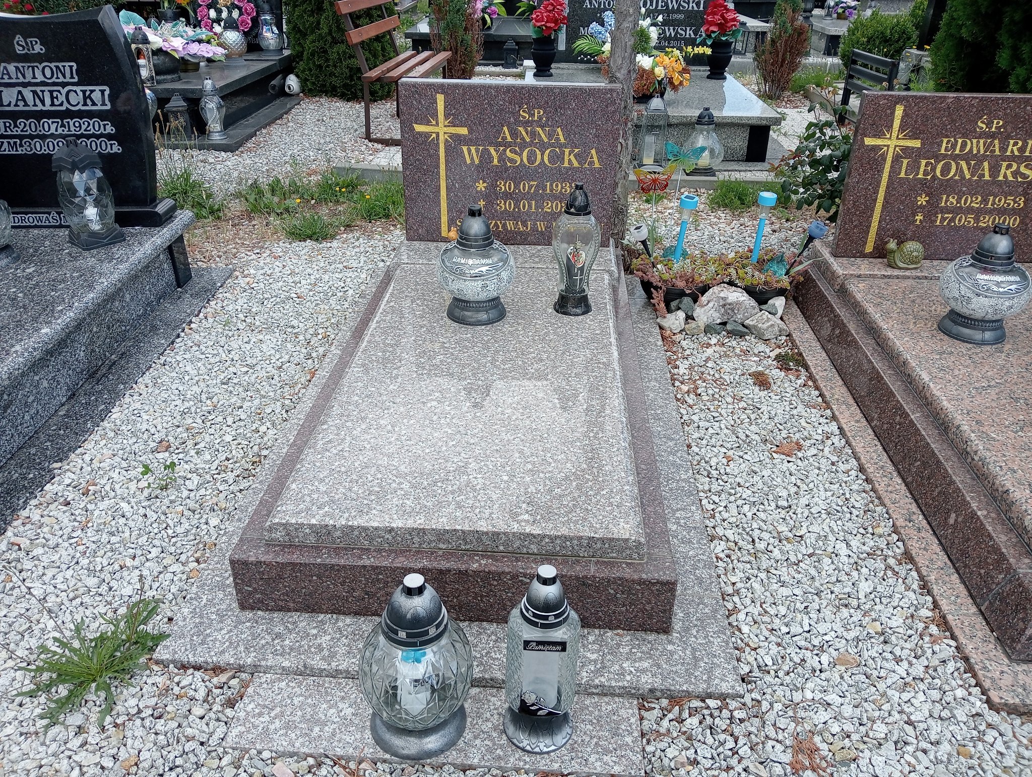 Grób Anna Wysocka