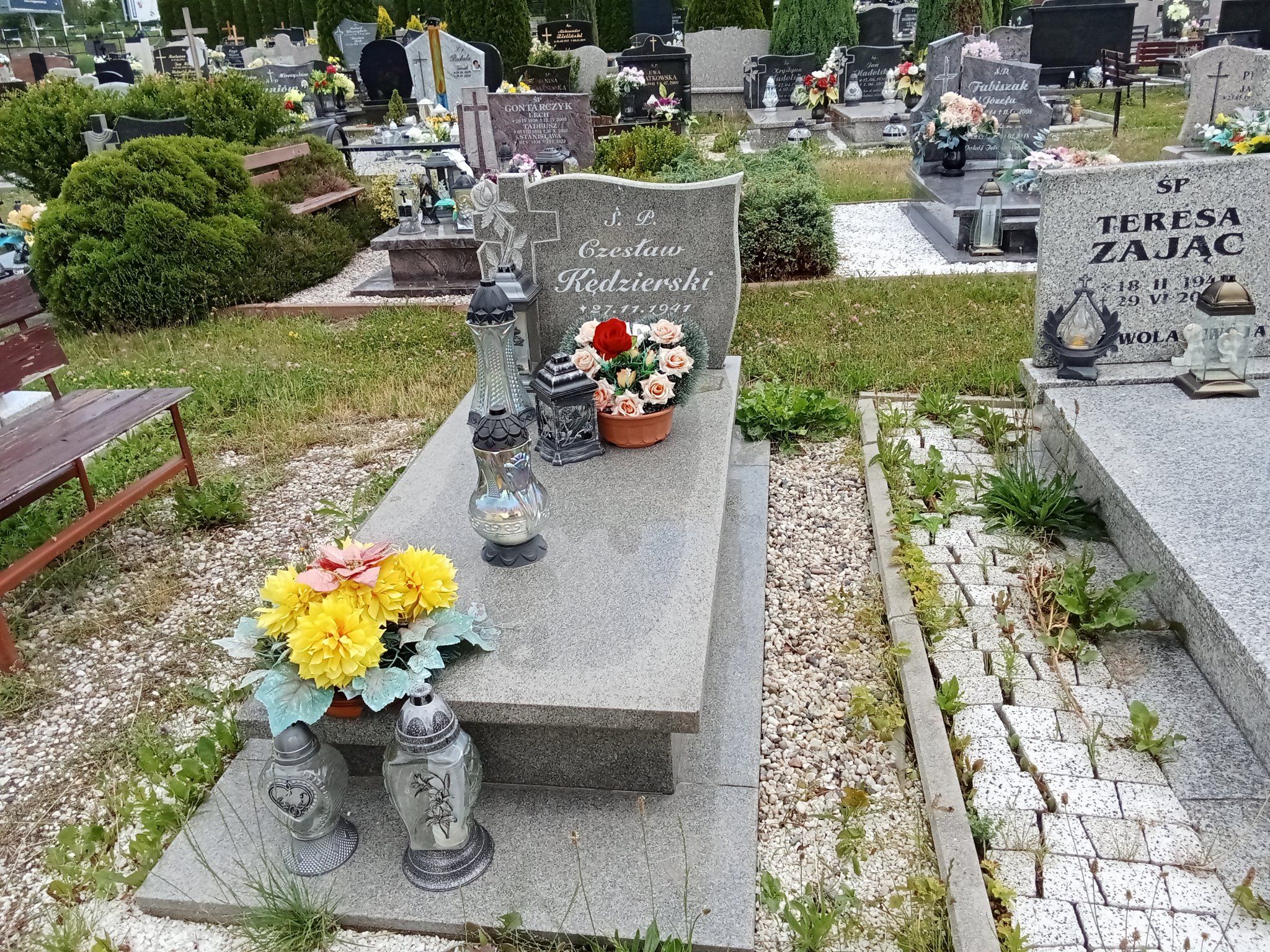 Grób Halina Kędzierska 