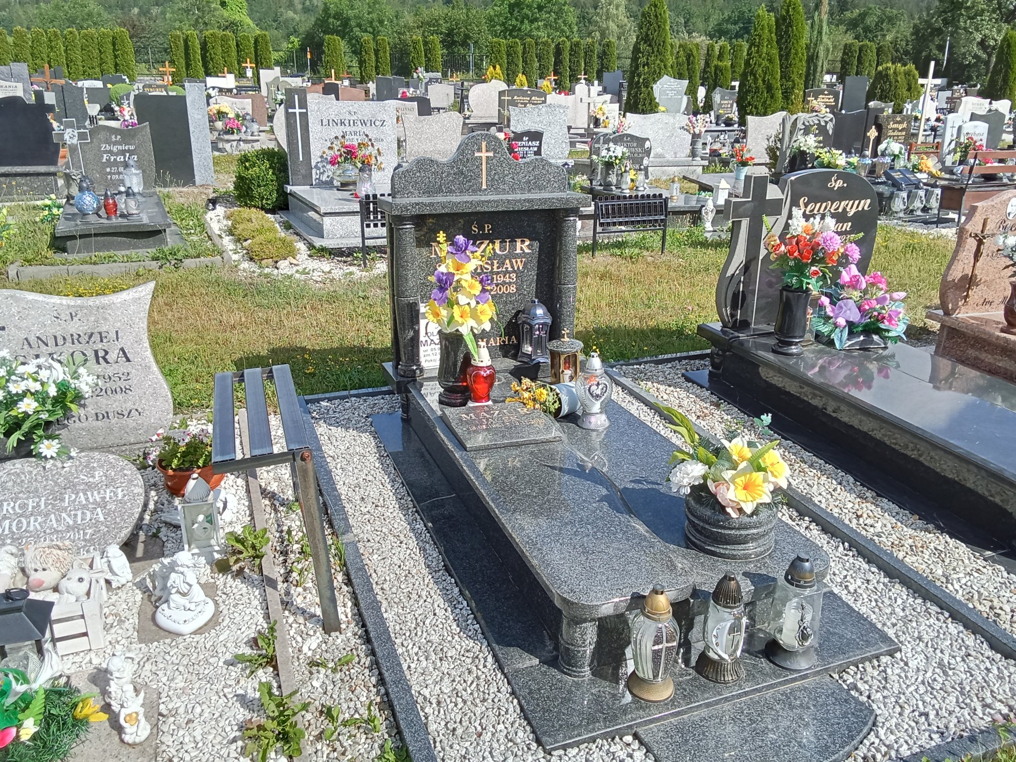 Grób Stanisław Mazur
